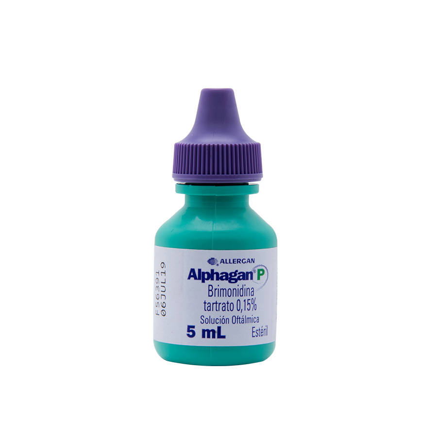 Imagen de  ALPHAGAN 2 mg/ml ALLERGAN P Solución Oftálmica