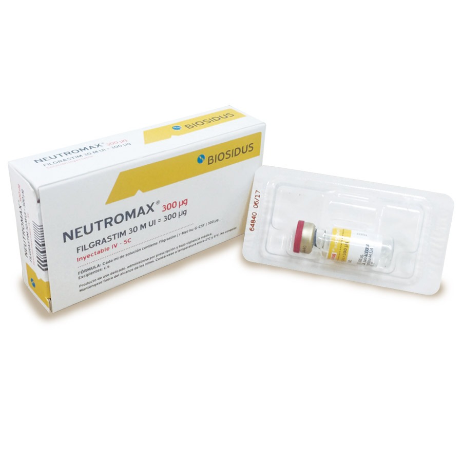 Imagen de Neutromax 300ui biosidus solución inyectable