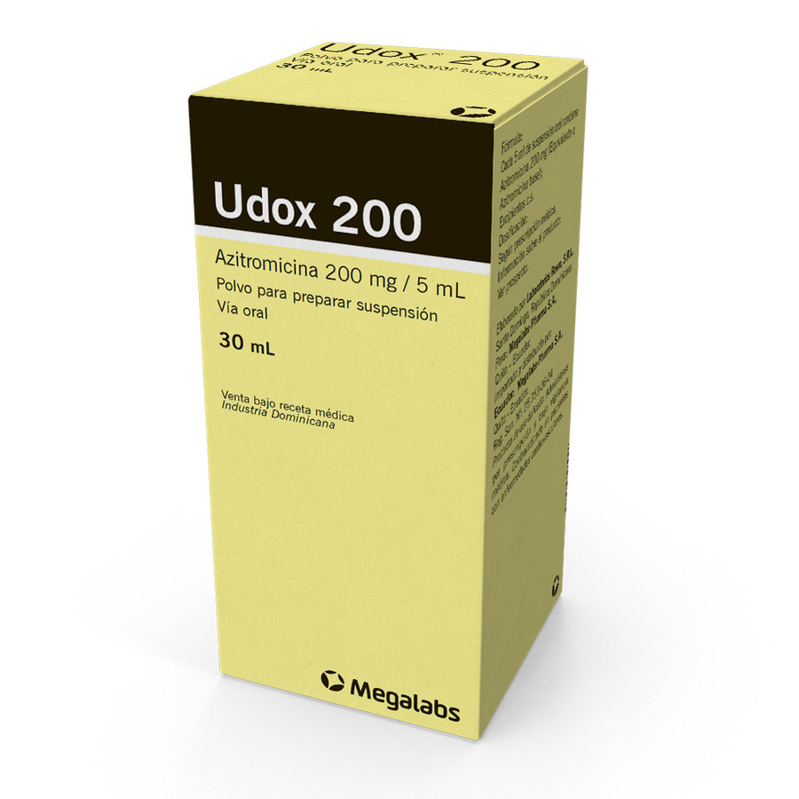 Imagen de  UDOX 200 mg x 5ml MEGALABS en Polvo