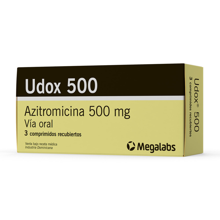 Imagen de  UDOX 500 mg MEGALABS x 3 Comprimidos