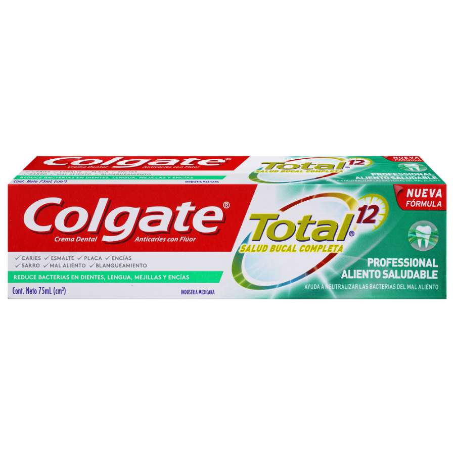 Imagen de Crema dental colgate total-12 professional aliento saludable  75 ml