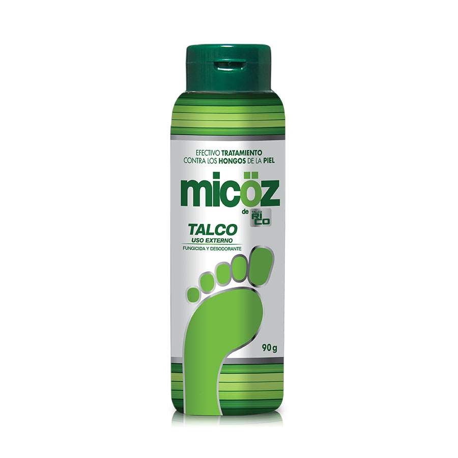 Imagen de Talco para pies micoz en polvo 90 g