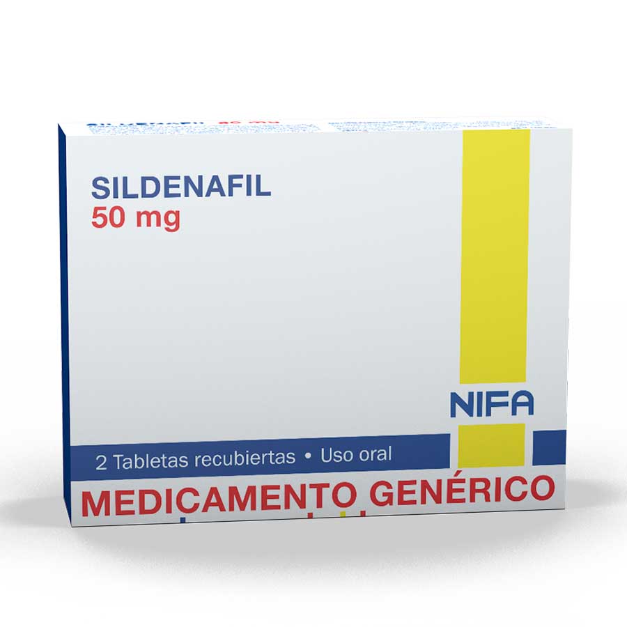 Imagen de  SILDENAFIL 50 mg GARCOS x 2 Tableta Recubierta