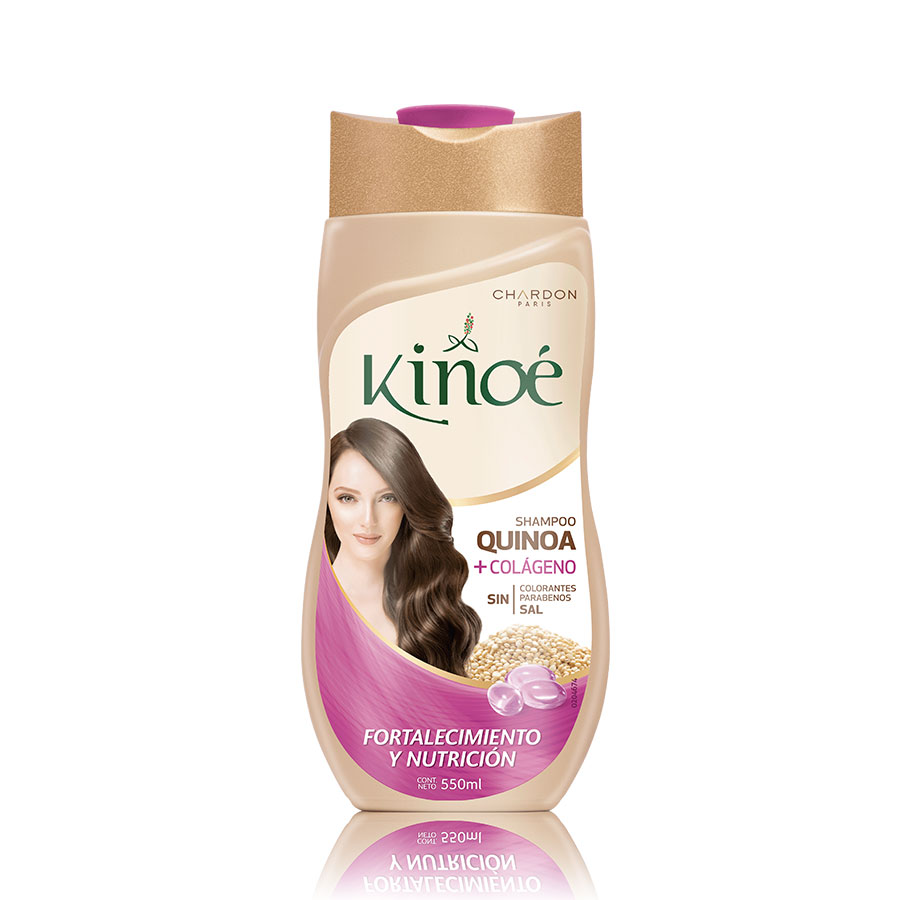 Imagen de  Shampoo KINOE Colágeno Fortalecedor 28698 550 ml