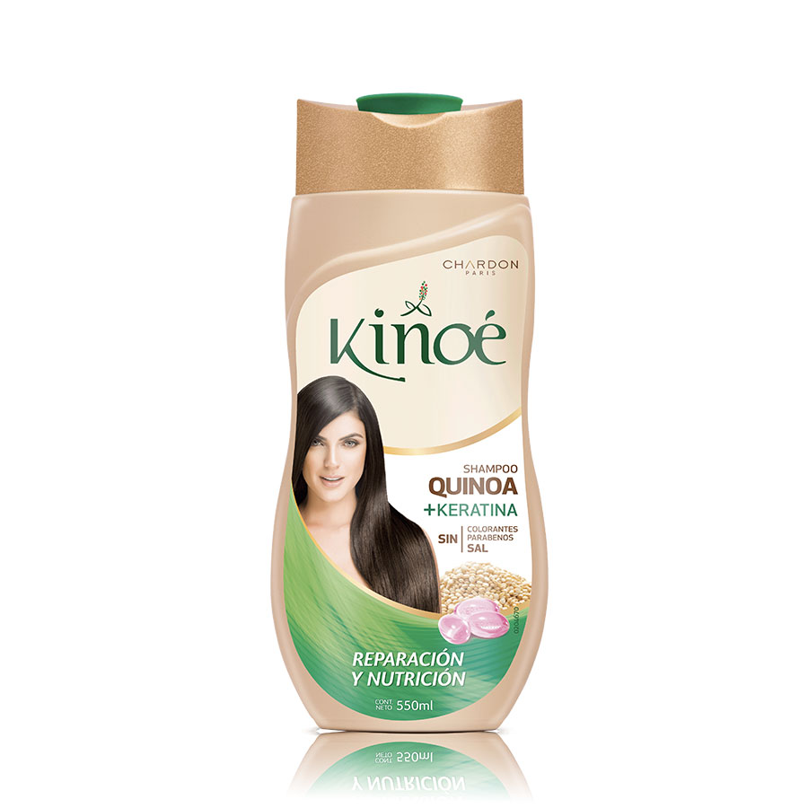 Imagen de Shampoo kinoe keratina reparador 550 ml