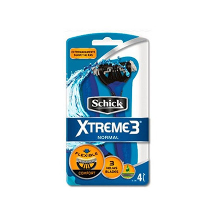 Imagen de Afeitadora schick xtreme 3 4 unidades