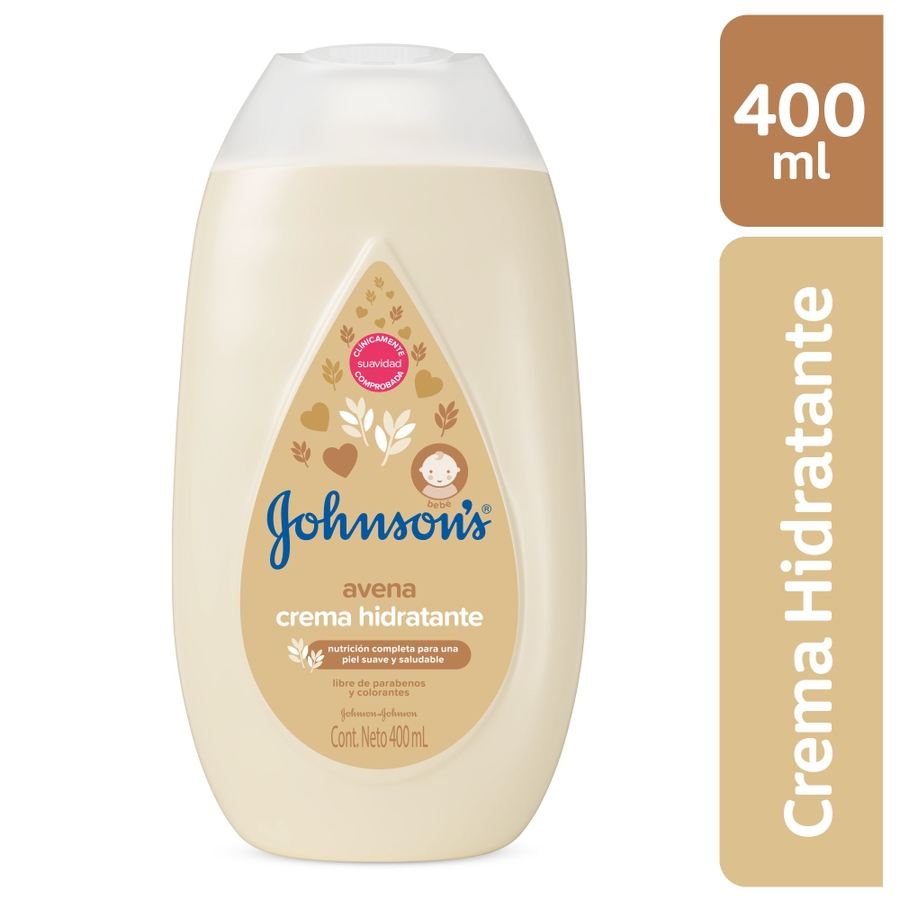 Imagen de Crema johnson&johnson avena 400 ml