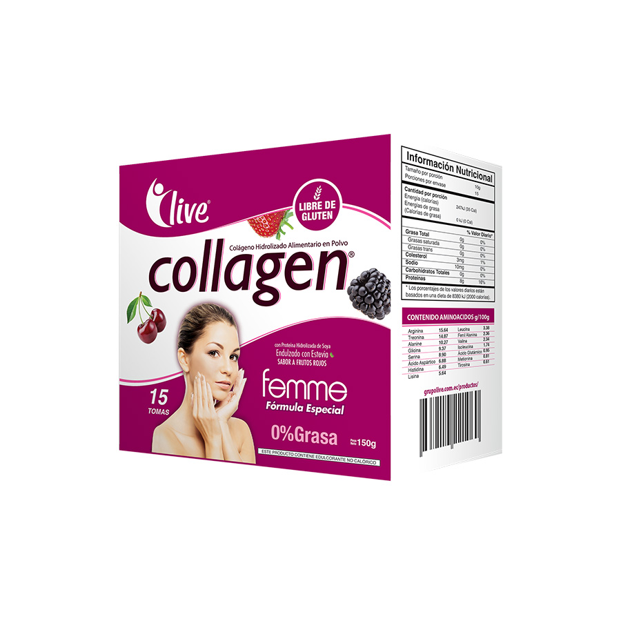 Imagen de Live collagen en polvo 150 g
