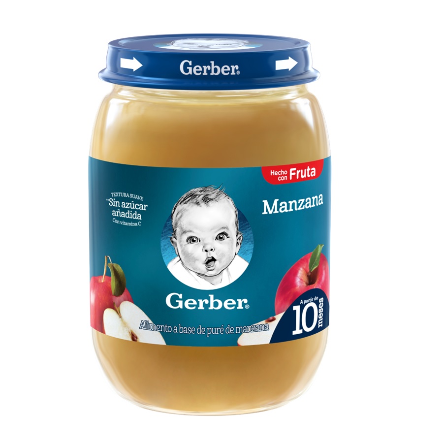 Imagen de Gerber compota infantil manzana 170 g