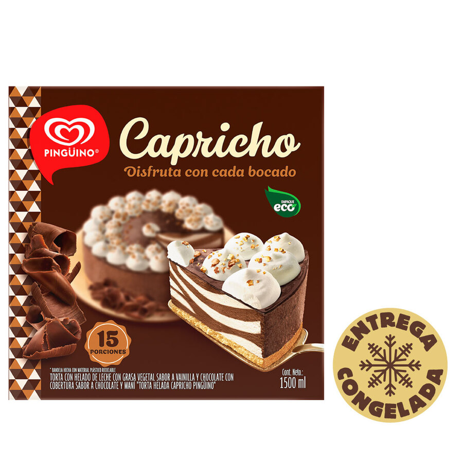 Imagen de Pingüino torta helada capricho de 1.5 l