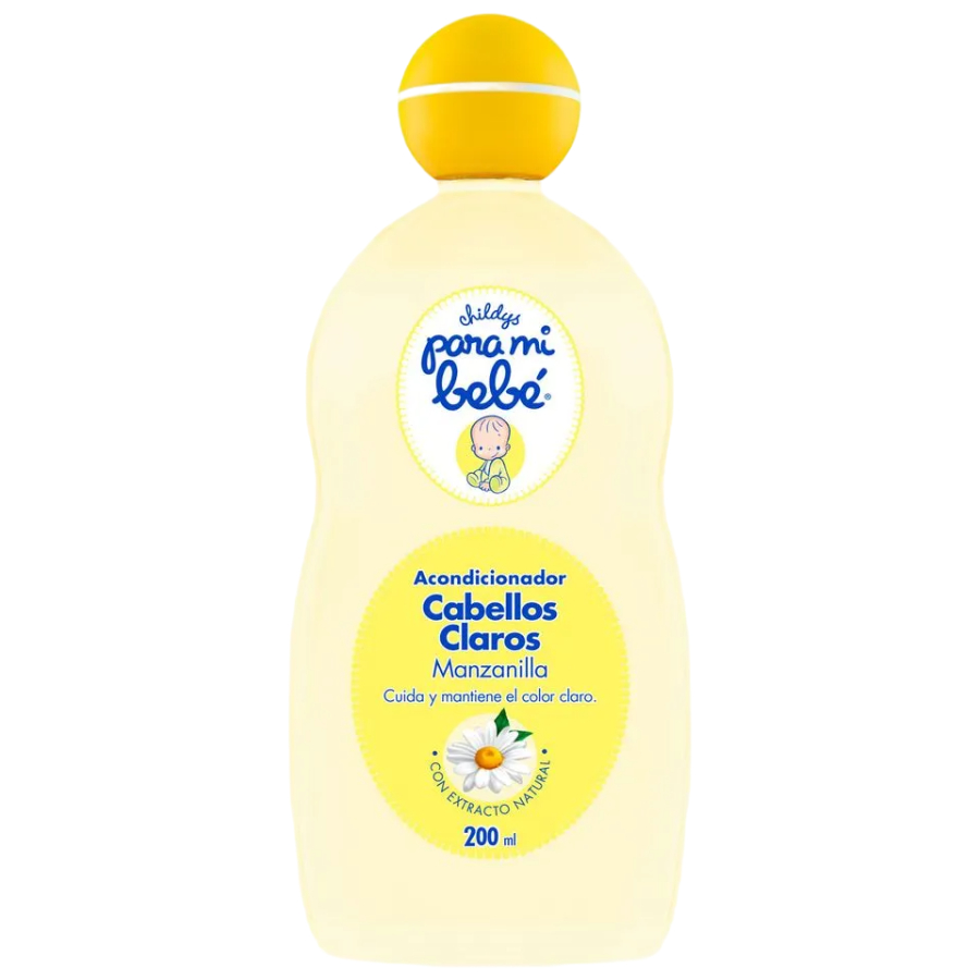 Imagen de  Acondicionador PARA MI BEBE Manzanilla Cabellos Claros 29309 200 ml