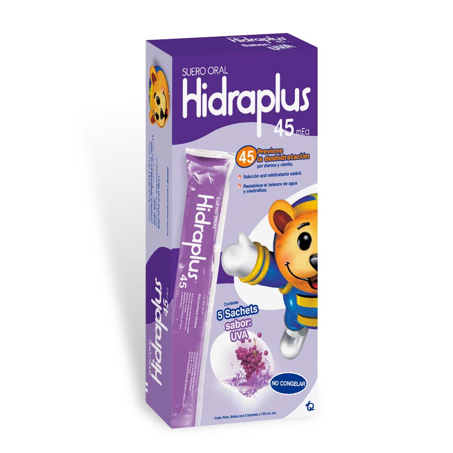 Imagen de Hidraplus 45 meq uva 5 sachets