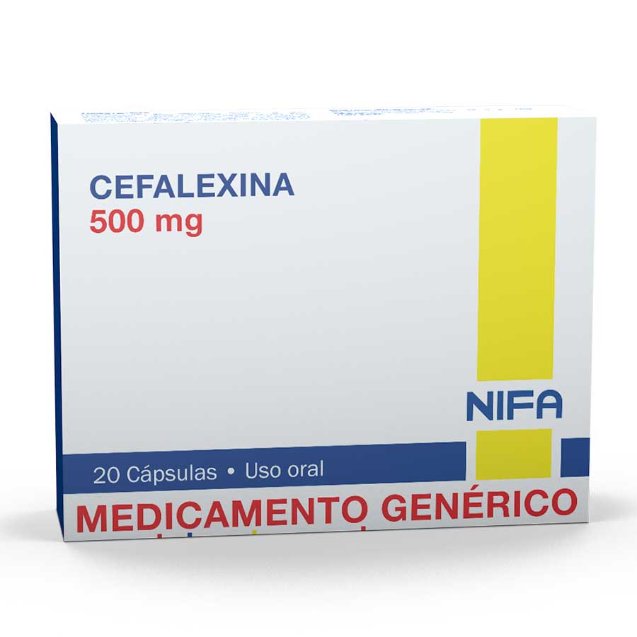Imagen de  CEFALEXINA 500 mg GARCOS x 20 Cápsulas