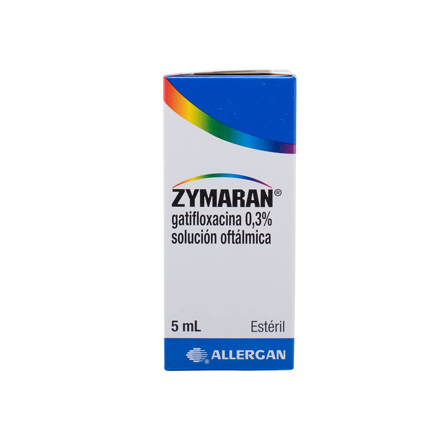 Imagen de  ZYMARAN 3 mg ALLERGAN Solución Oftálmica