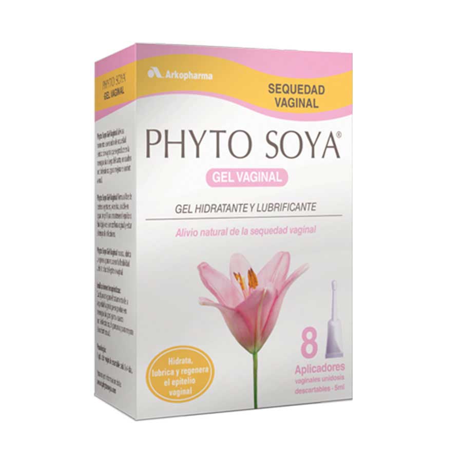 Imagen de Lubricante intimos femenino phyto soya gel vaginal 8 aplicadores