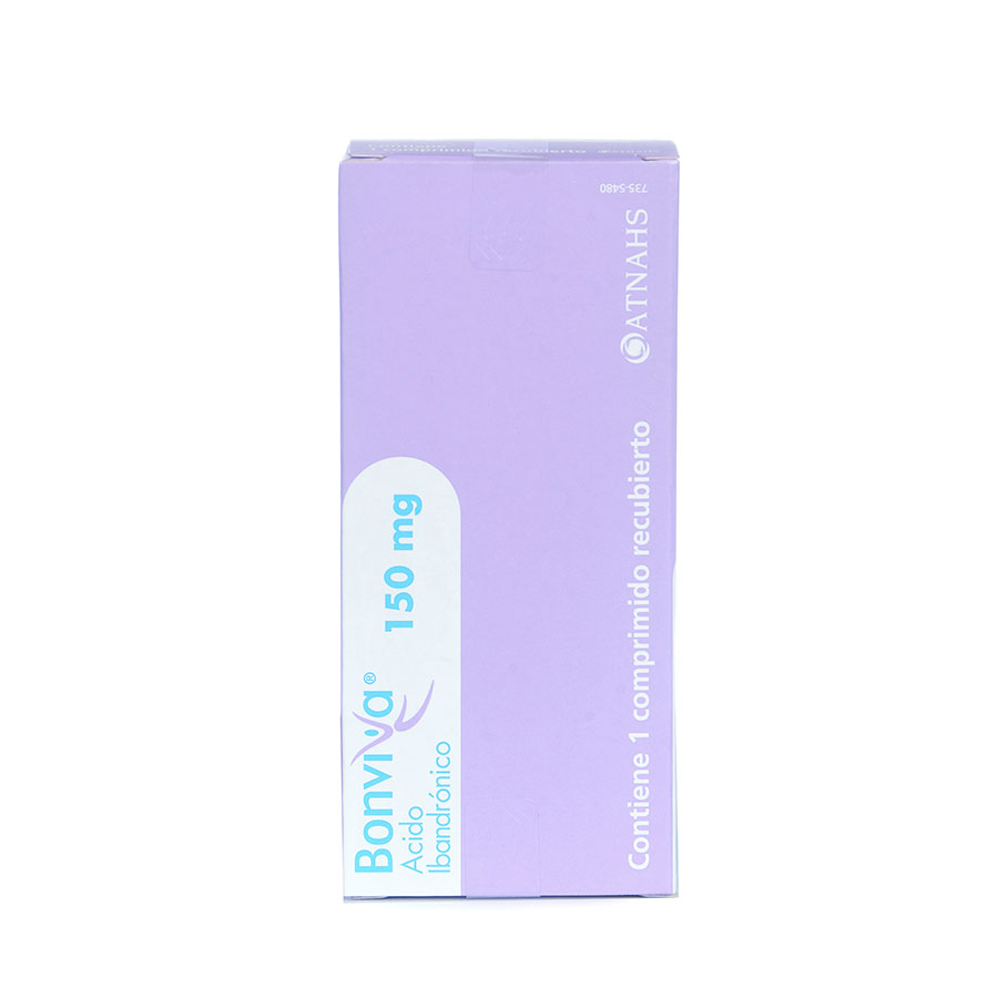 Imagen de Bonviva 150mg quifatex repr biopas leo comprimidos