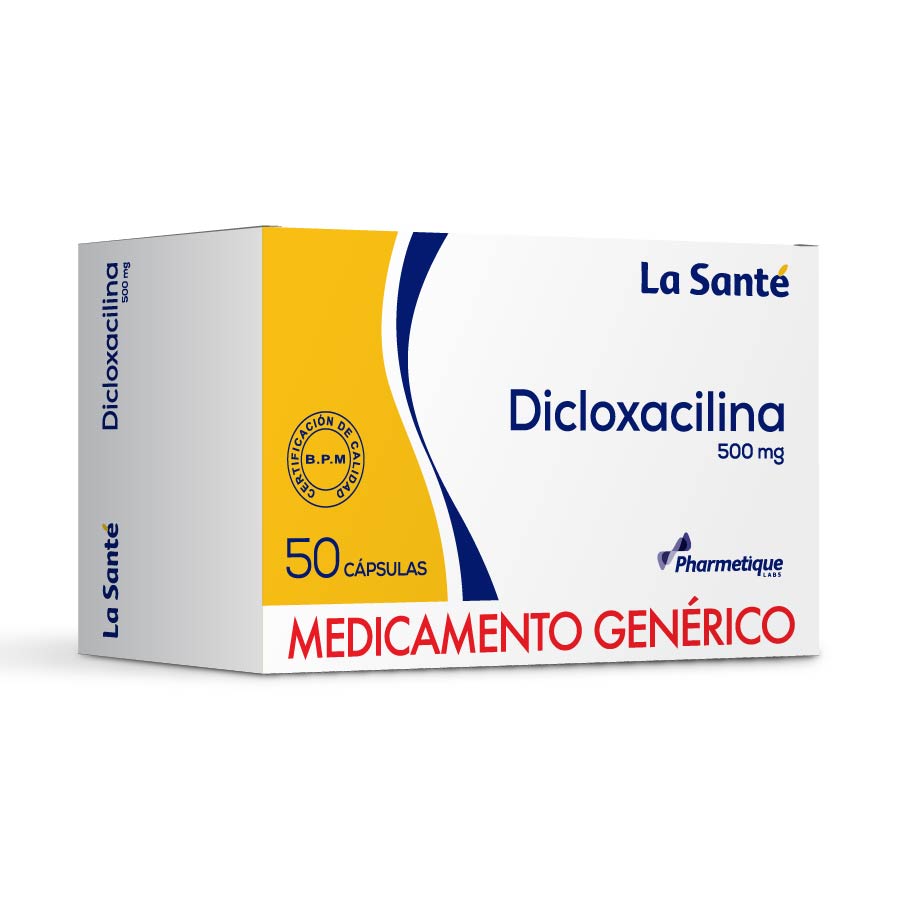 Imagen de Dicloxacilina 500mg la sante cápsulas