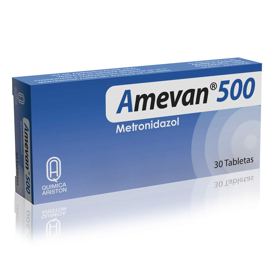 Imagen de Amevan 500mg dyvenpro farma comercial 3 tableta