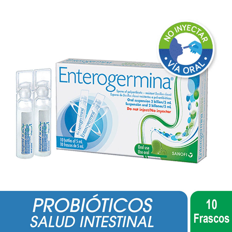 Imagen de Probiótico enterogermina 2 m ampolla bebible x 10