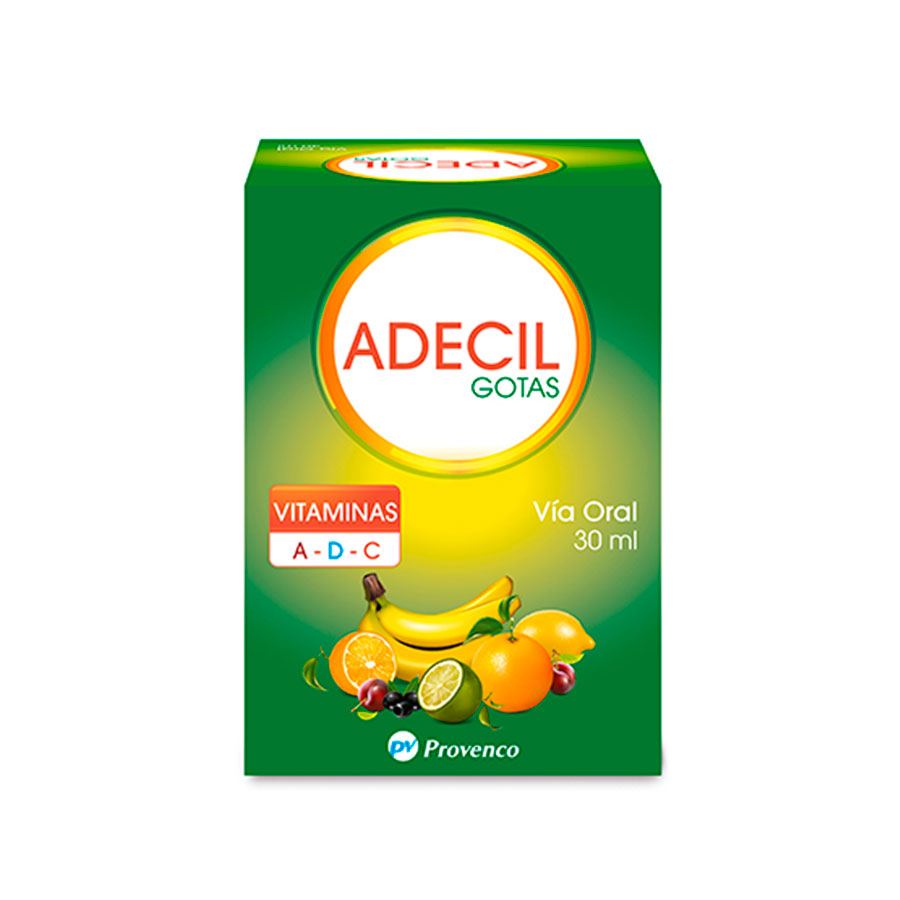 Imagen de  ADECIL 5 mg x 0.025 mg x 75 mg PROVENCO en Gotas