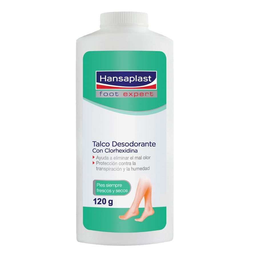 Imagen de Talco para pies hansaplast en polvo 120 g