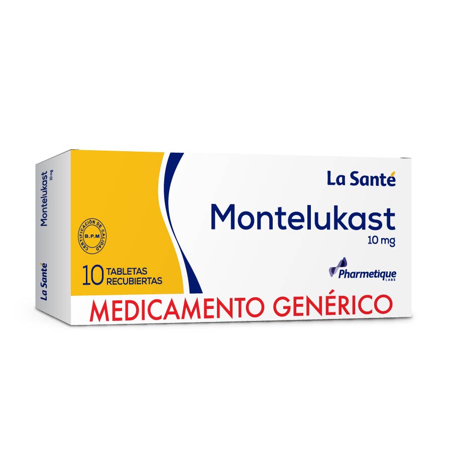 Imagen de Montelukast 10mg la sante tableta
