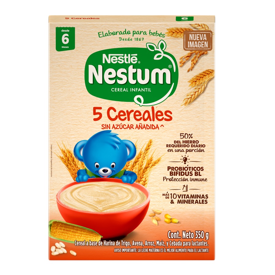 Imagen de Nestum 5 cereales en polvo 350 g