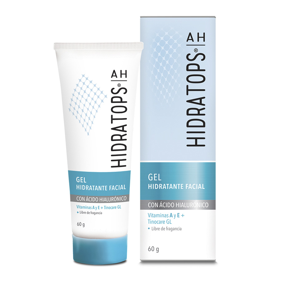 Imagen de Gel hidratante facial hidratops con ácido hialurónico 60 g