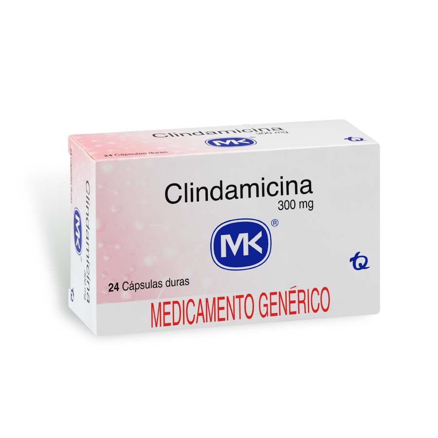 Imagen de  CLINDAMICINA 300 mg TECNOQUIMICAS x 24 Cápsulas