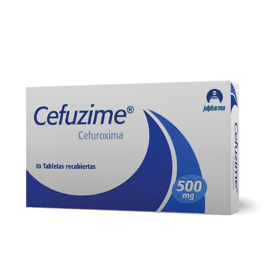 Imagen para  CEFUZIME 500 mg DYVENPRO x 10 Tabletas Recubiertas                                                                              de Pharmacys