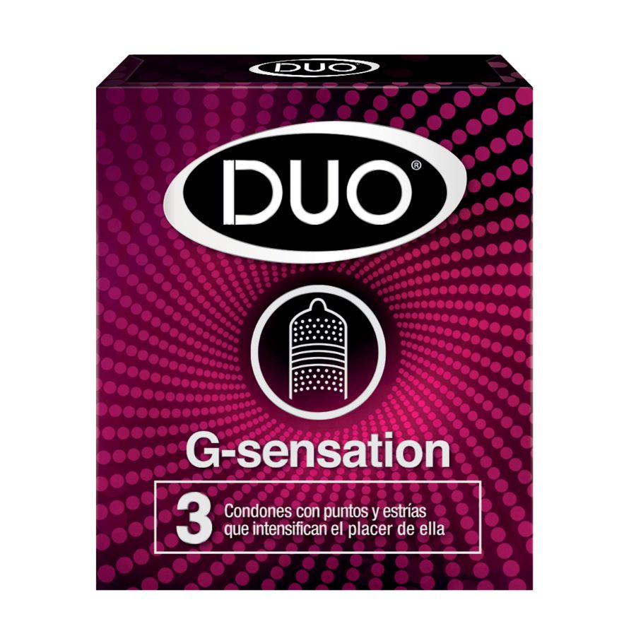 Imagen de Preservativo duo g sensation 3 unidades