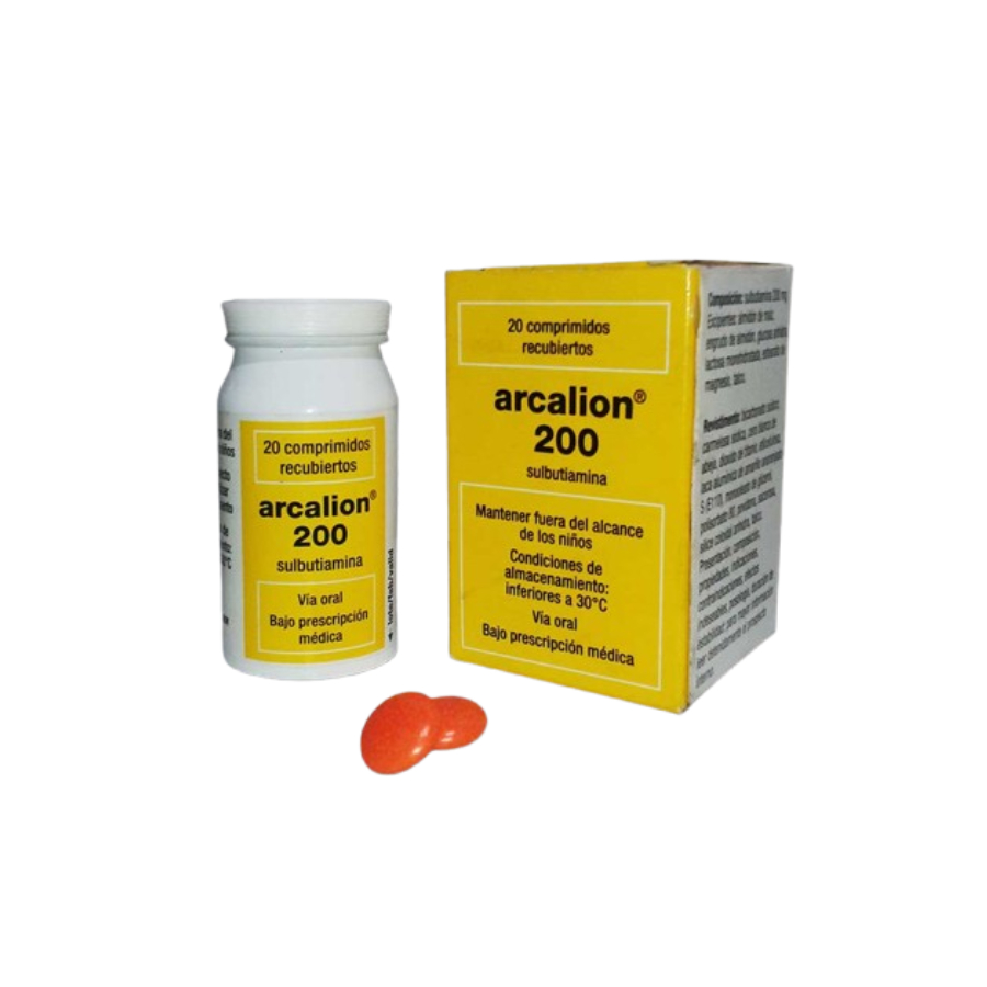 Imagen de Arcalion 200mg quifatex repr servier grageas