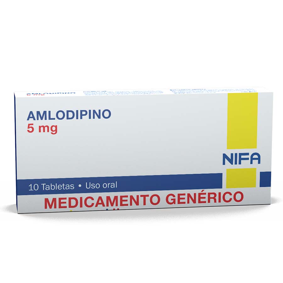 Imagen de  AMLODIPINO 5 mg GARCOS x 10 Tableta