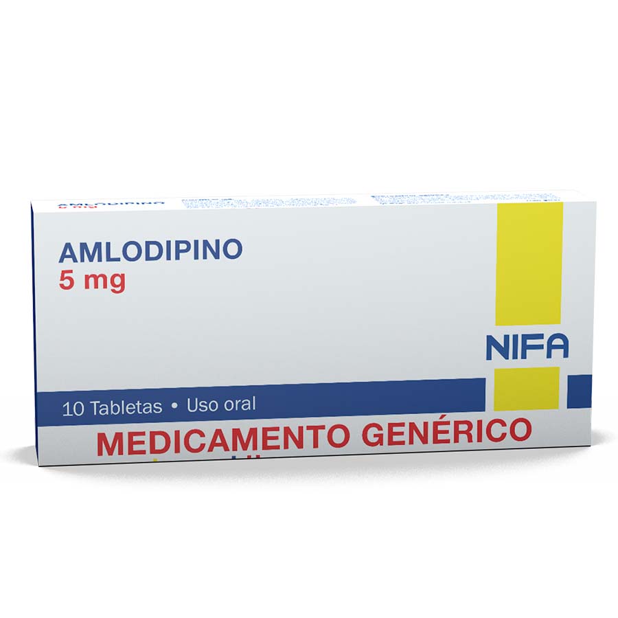 Imagen de Amlodipino 5mg garcos - nifa genericos tableta