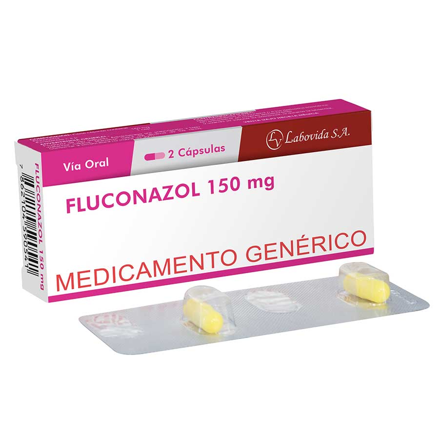 Imagen de  FLUCONAZOL 150 mg LABOVIDA x 2 Cápsulas