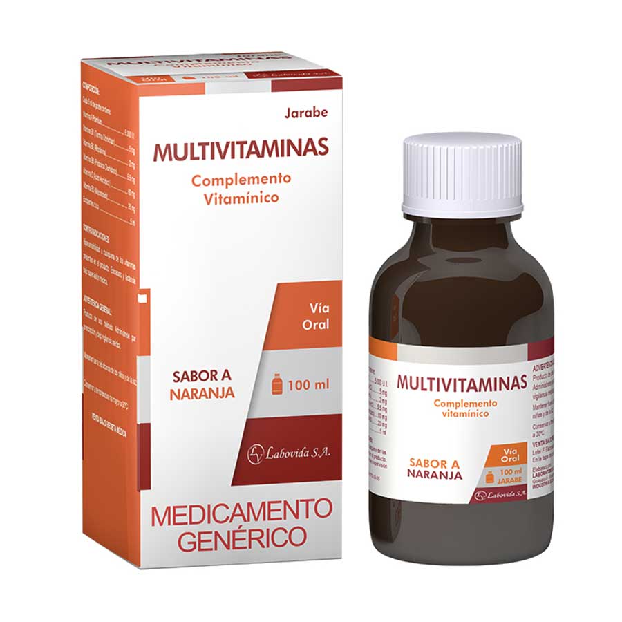 Imagen de  MULTIVITAMINAS LABOVIDA Jarabe