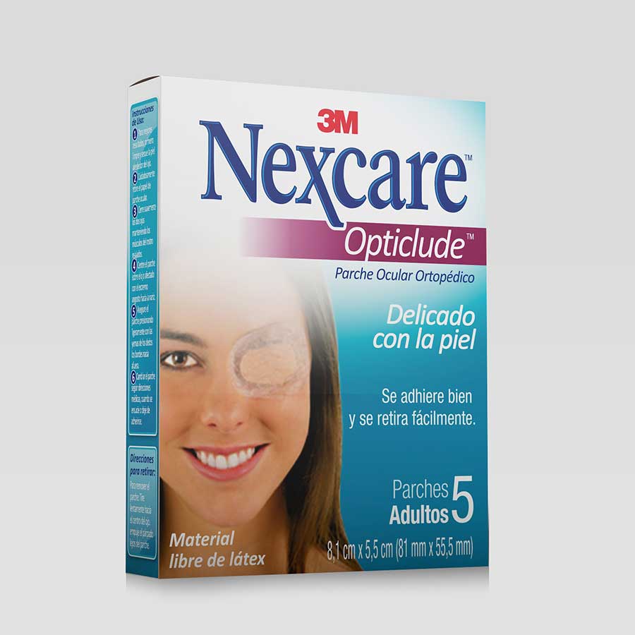 Imagen de Parche ocular nexcare 5 parches