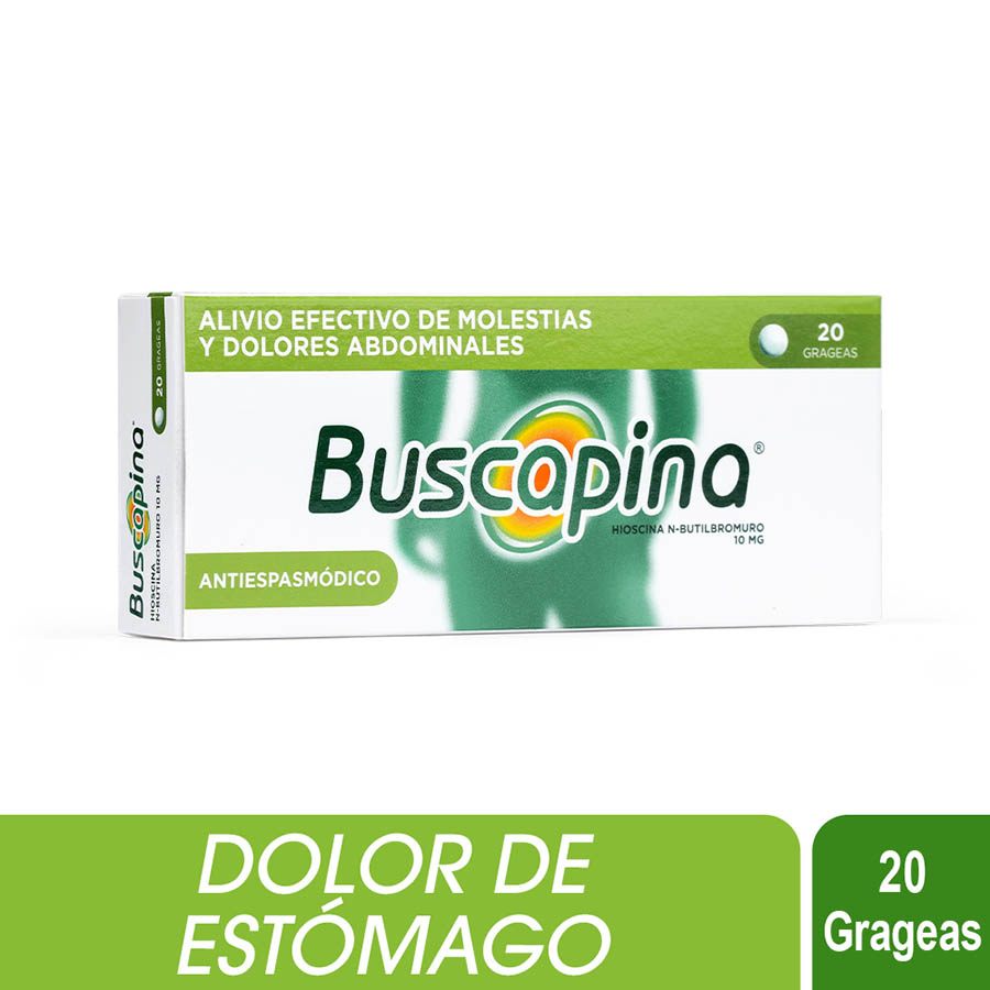 Imagen de  BUSCAPINA 10 mg Grageas x 20