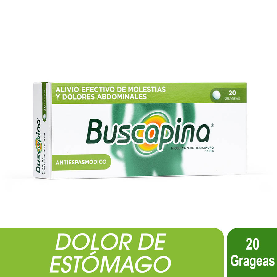 Imagen de Buscapina 10 mg grageas x 20