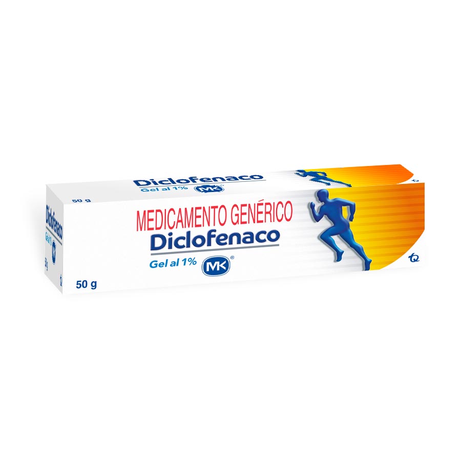 Imagen de Diclofenaco gelx1%x50gr mk
