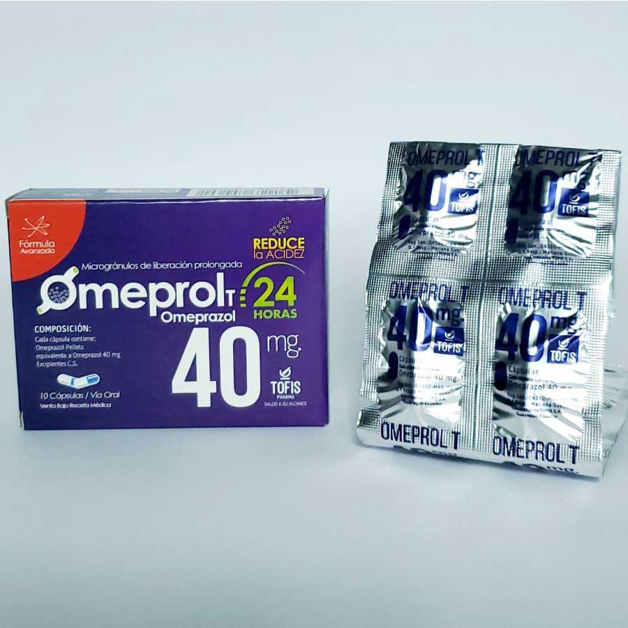 Imagen para  OMEPROL 40 mg TOFIS x 10 Cápsulas                                                                                              de Pharmacys