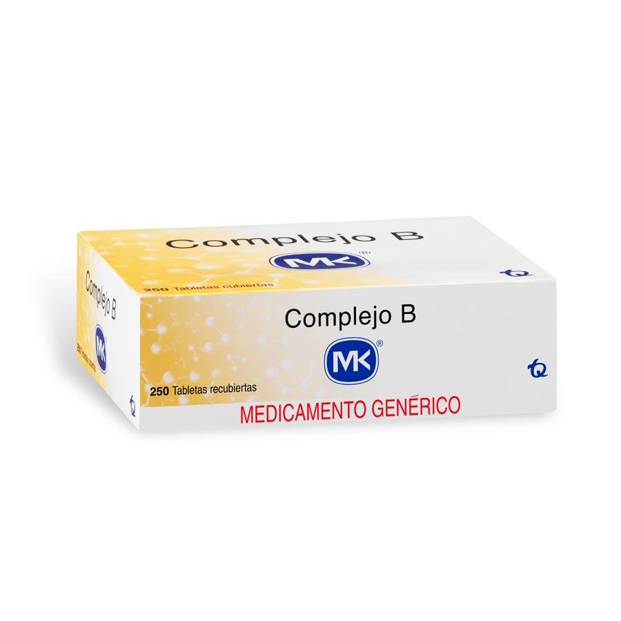 Imagen para  COMPLEJO B TECNOQUIMICAS x 250 Tableta                                                                                          de Pharmacys