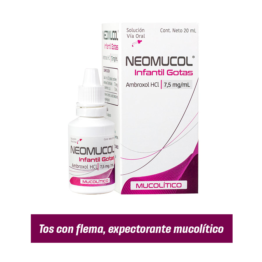 Imagen de  NEUMOCOL 7.5mg NEO-FARMACO Gotas