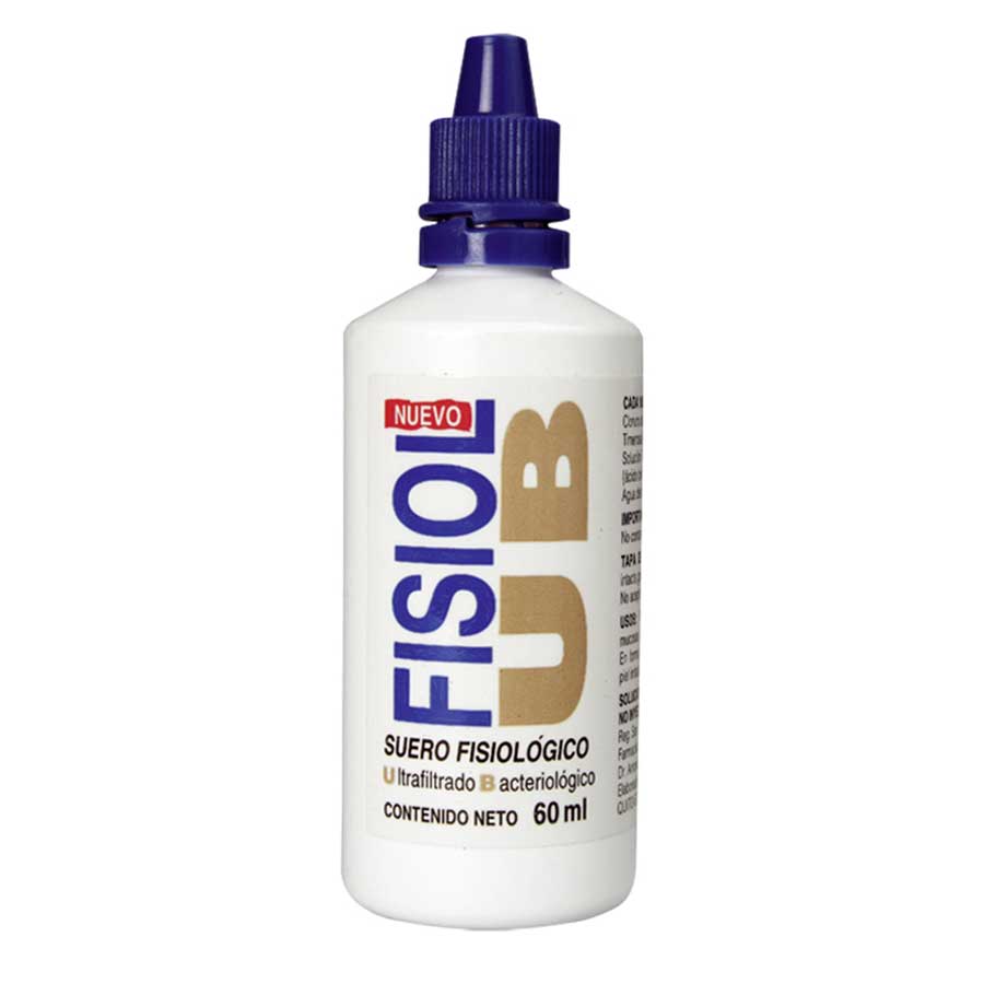 Imagen de Solución salina fisiol ub 0,9 % 60 ml