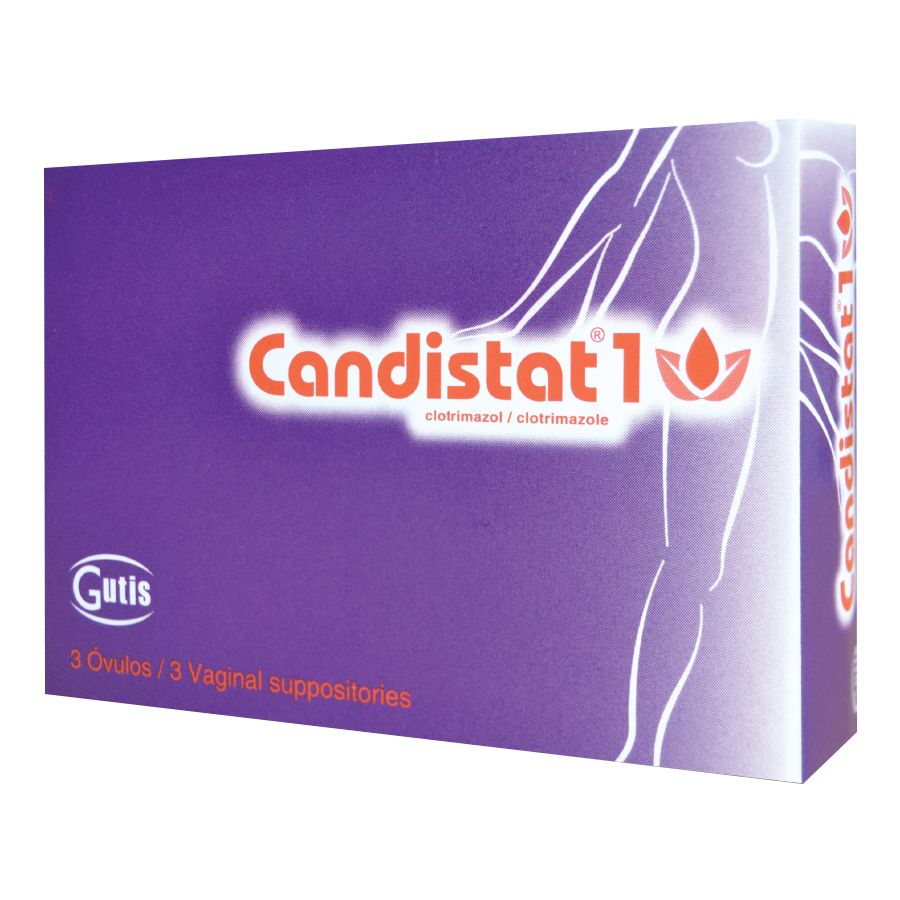 Imagen de  CANDISTAT 500 mg GUTIS x 3 Óvulos