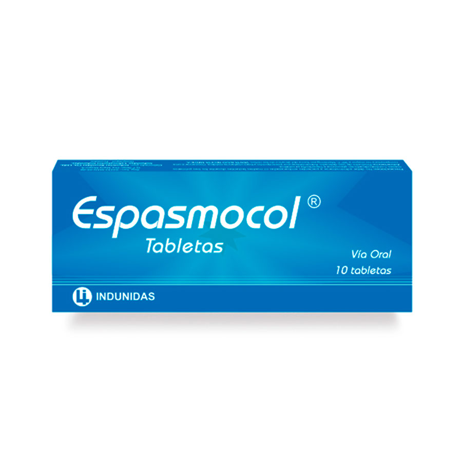 Imagen de  ESPASMOCOL 10 mg x 500 mg x 10 Tableta