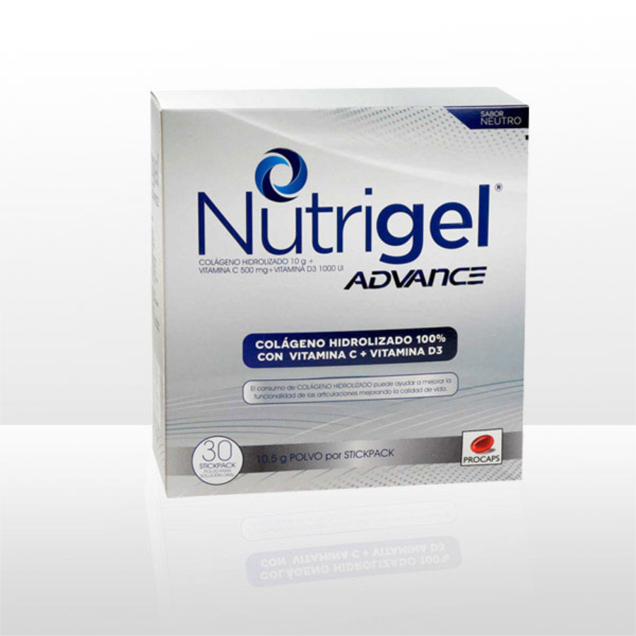 Imagen de  NUTRIGEL ADVANCE NUTRIGEL ADVANCE NEUTR SOBx10.5Gx30 x 30