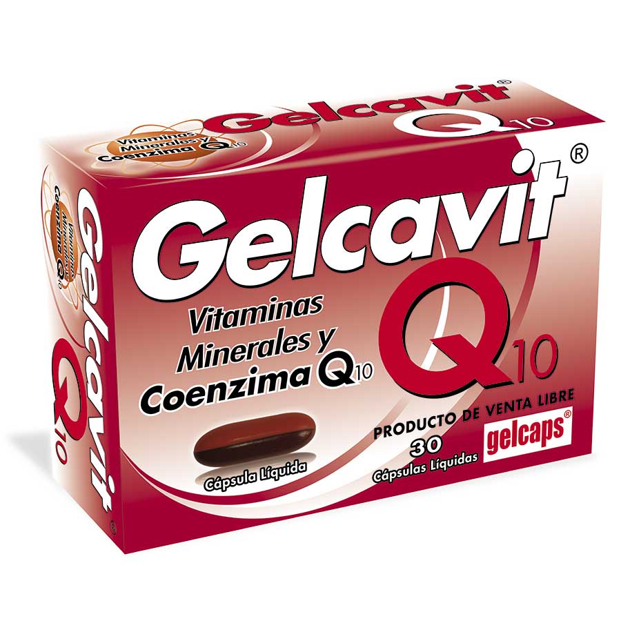 Imagen de Gelcavit q10 10mg cápsulas x 30