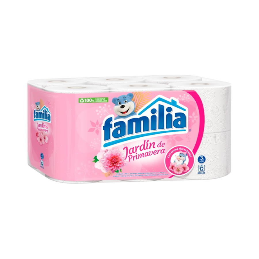 Imagen de Papel hig familia jard-primaverax12