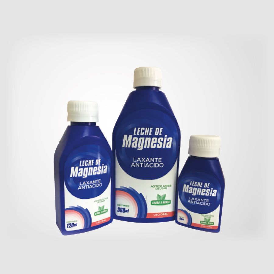 Imagen de  LECHE MAGNESIA 65 mg x 5 ml KRONOS Menta